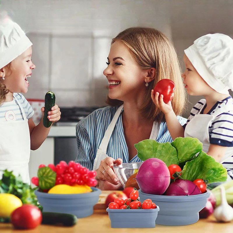 Boite Alimentaire - FoodStorageContainer™ - Bleu - Range ta cuisine