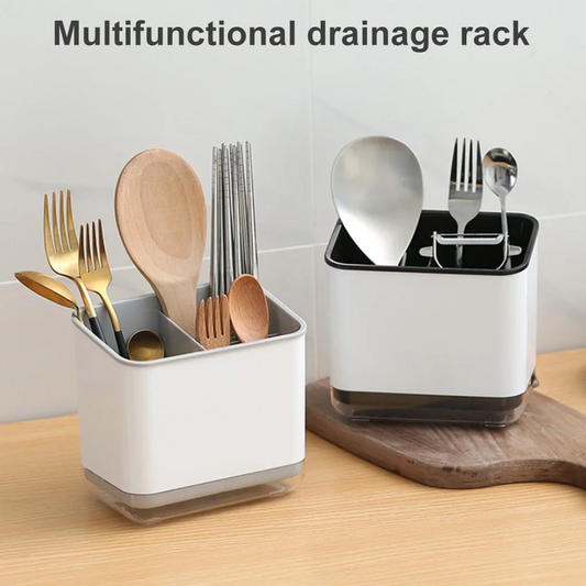 Rangement couvert bicolore