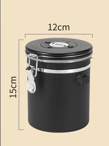 Bocal Hermétique - FoodContainers™ - Noir - Range ta cuisine