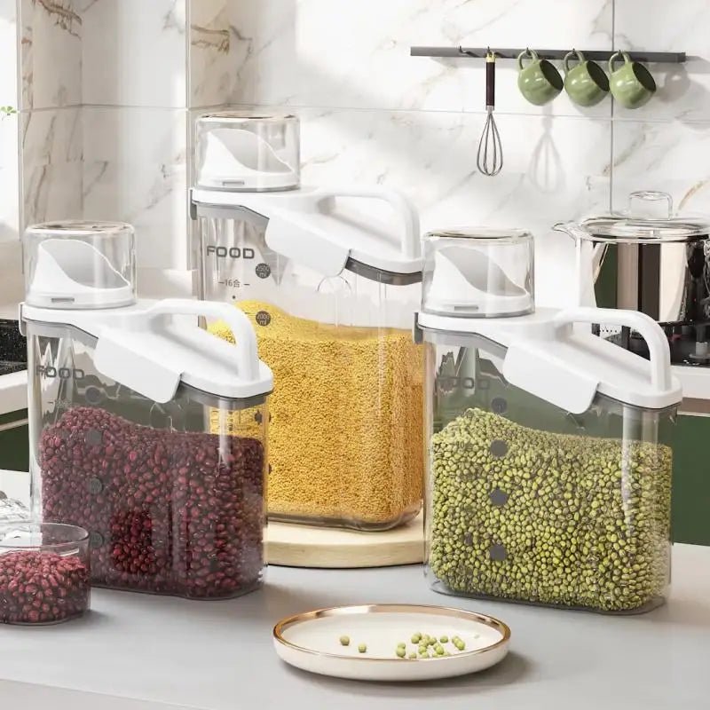 Boite Alimentaire - SealedStorageBuckets™ - Blanc - Range ta cuisine