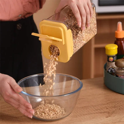Boite Alimentaire - StorageJars™ - Jaune - Range ta cuisine
