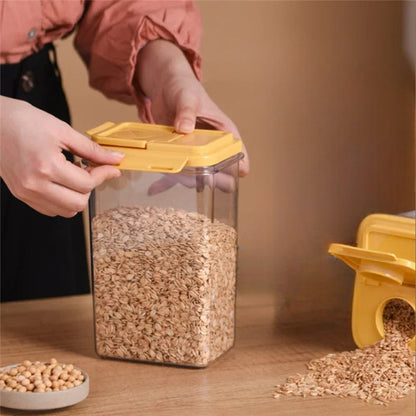 Boite Alimentaire - StorageJars™ - Jaune - Range ta cuisine