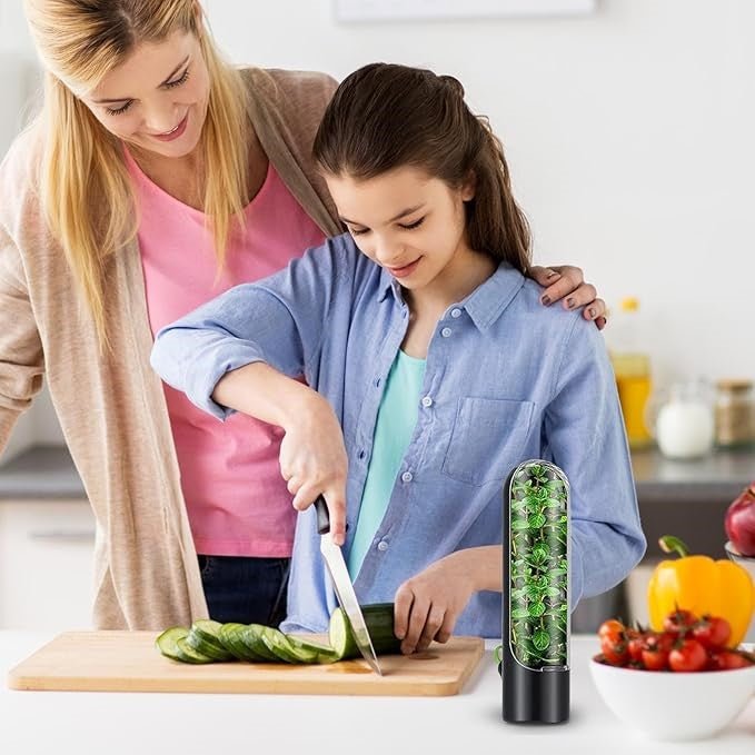 Boite de Rangement de Cuisine - VeggieCrisp™ - Noir - Range ta cuisine