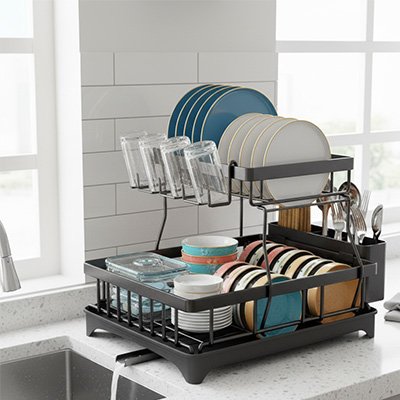 Egouttoir vaisselle demonstration