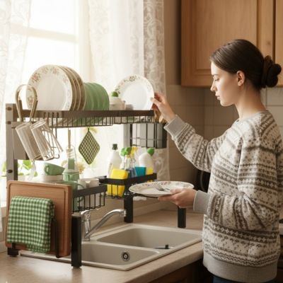 Égouttoir vaisselle efficace