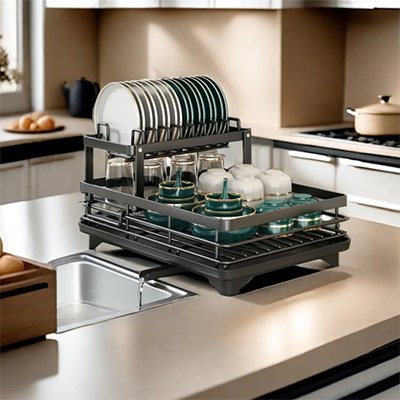 Egouttoir vaisselle moderne