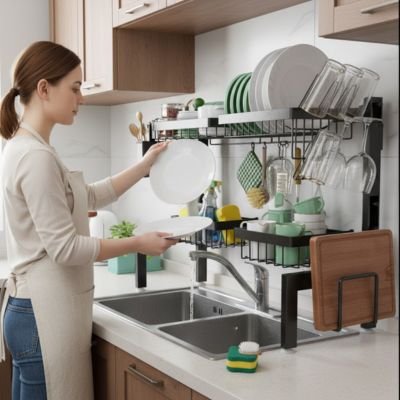 Égouttoir vaisselle rangement