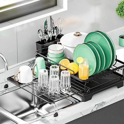 Egouttoir vaisselle extensible