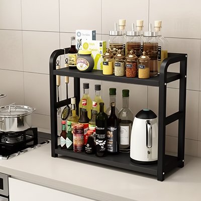 Étagère à épices rangement compact et accessible
