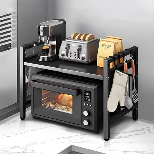 Étagère cuisine noire