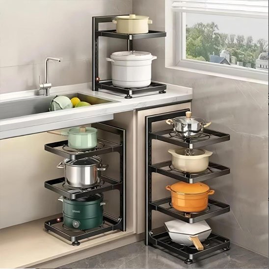 Étagère cuisine pratique