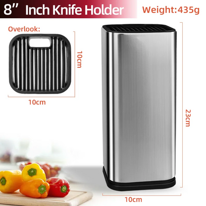Porte couteau en acier inoxydable