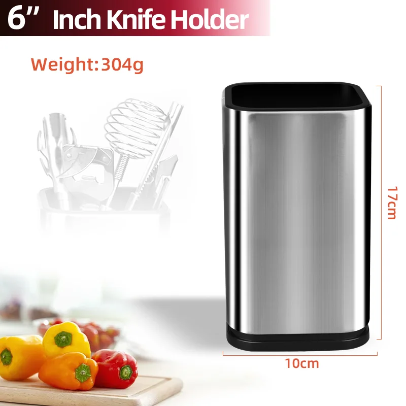 Porte couteau en acier inoxydable