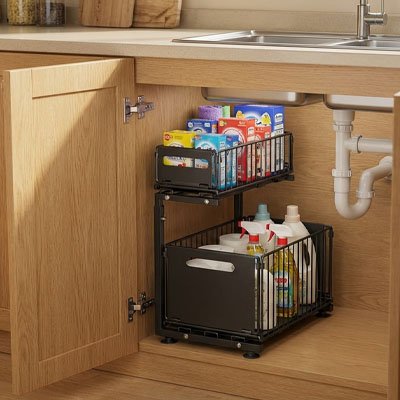 Organisateur placard cuisine volumineux