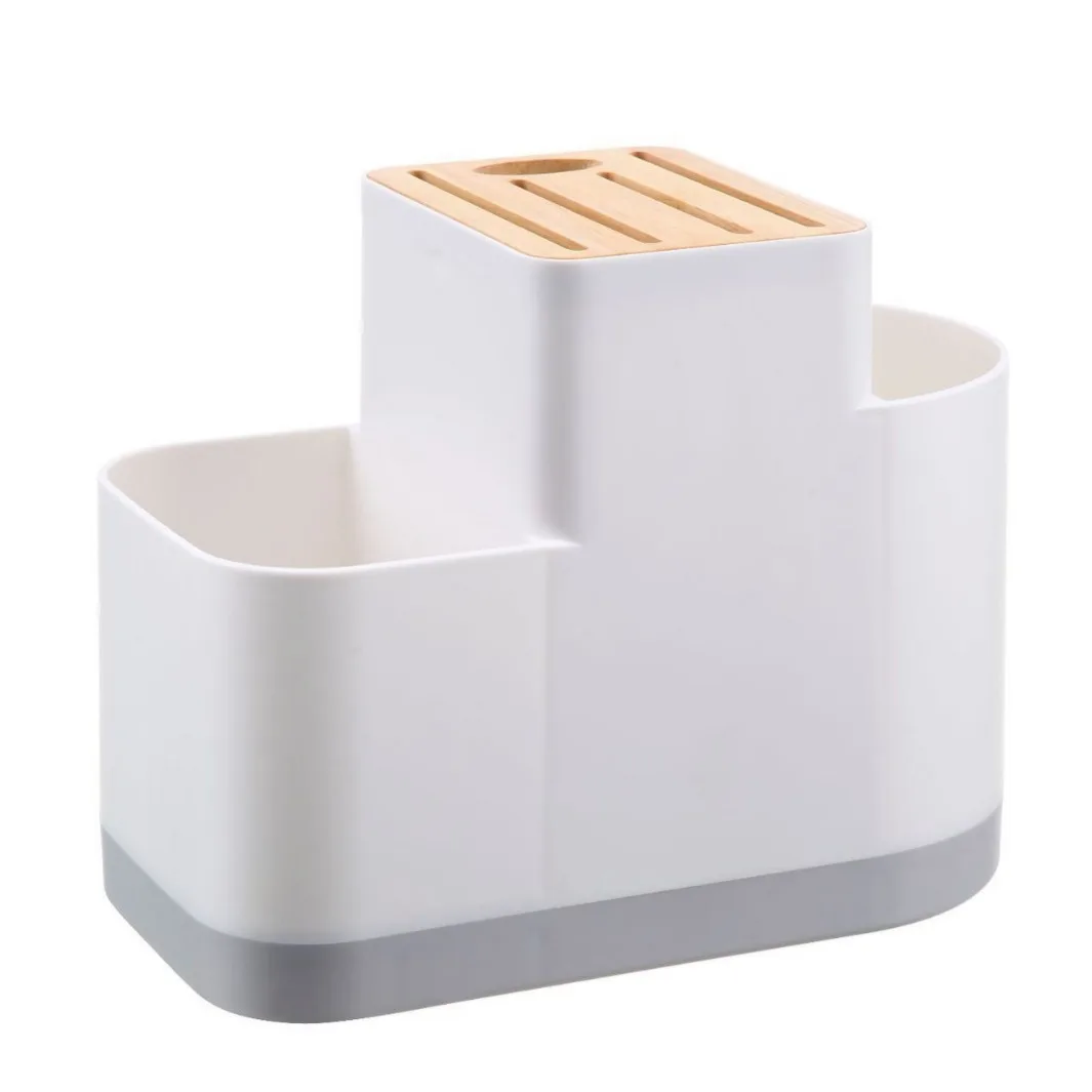 porte couteau chene et blanc