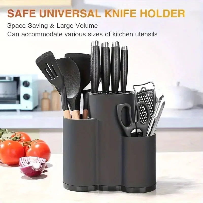 porte couteaux universel noir