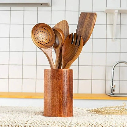 pot ustensiles cuisine cylindrique