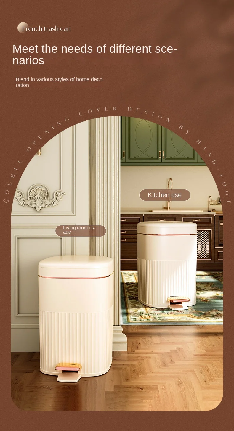 poubelle cuisine diverse