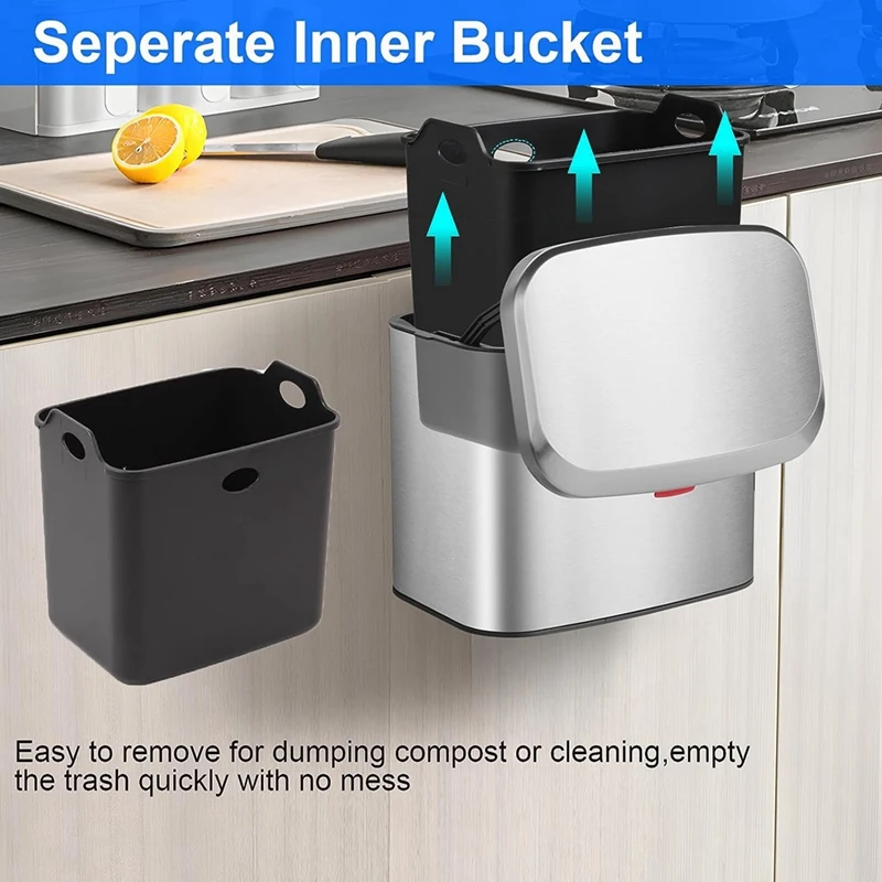 poubelle sous evier bucket