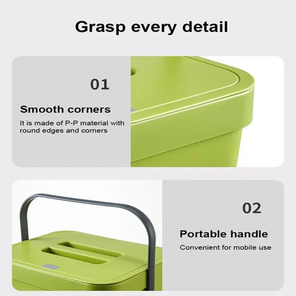 poubelle sous evier detail