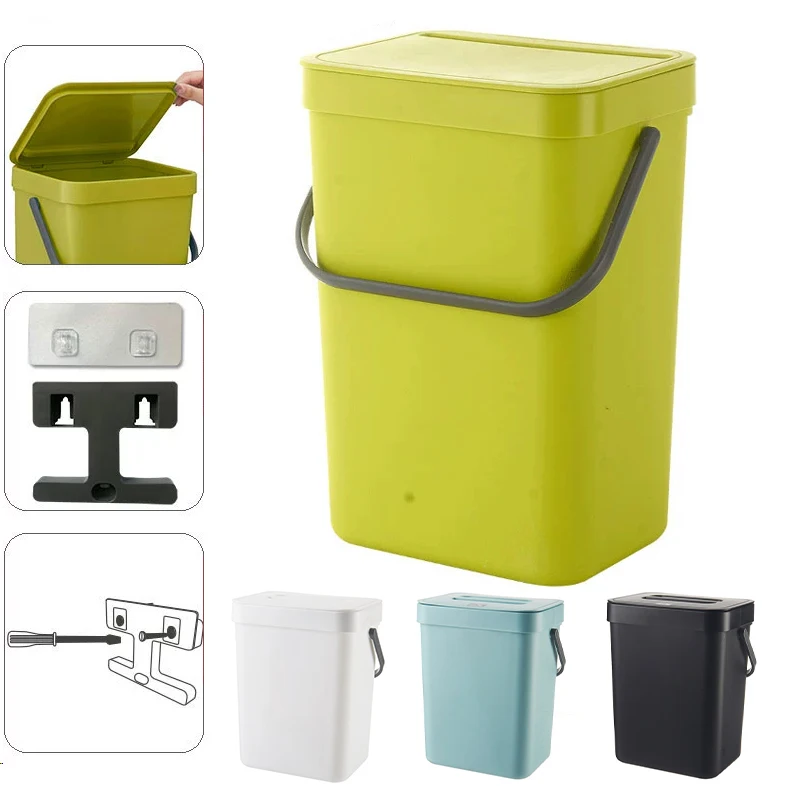 poubelle sous evier installation vert