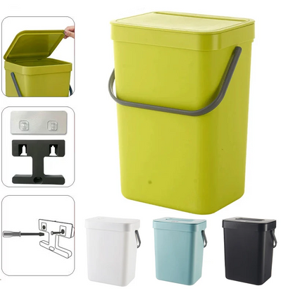 poubelle sous evier installation vert